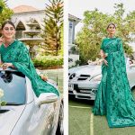 turquoise-mixed-fabric-saree