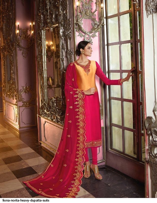 Brocade Silk Shalwar Silk Pink Orange Patiala Punjabi Suit Patiala Suit  Kameez Dupatta Custom Stitched Indian Dresses for Girls Women - Etsy