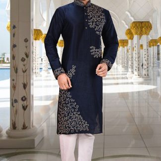 Latest Kurta Pajama Style Ac Emb02