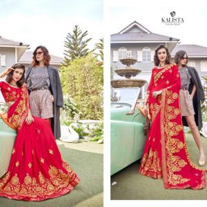 red-designer-wedding-saree