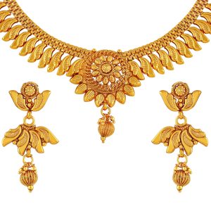 copper-floral-necklace