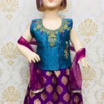 girls-blue-purple-lehenga