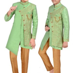boys-pistachio-asymmetrical-sherwani