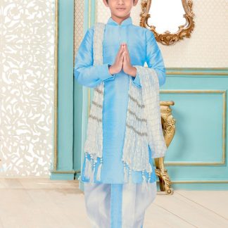 kids-blue-kurta-dhoti