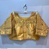 Gold Silk Phantom Blouse