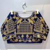 Navy Silk Phantom Blouse - Image 2