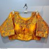 Yellow Silk Phantom Blouse