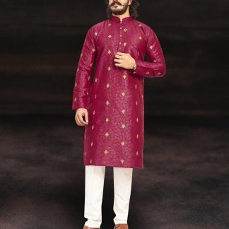 burgundy-pakistani-kurta