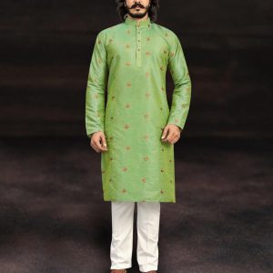green-pakistani-kurta
