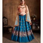 peach-blue-lehenga-choli