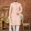 Peach Kurta
