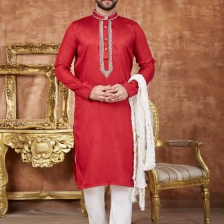 Red Kurta