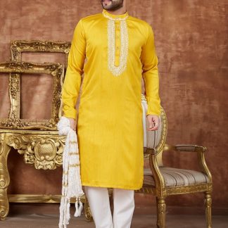 Yellow Kurta