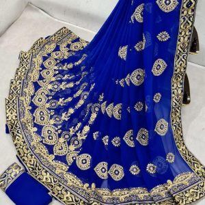 royal-blue-heavy-embroidered-saree