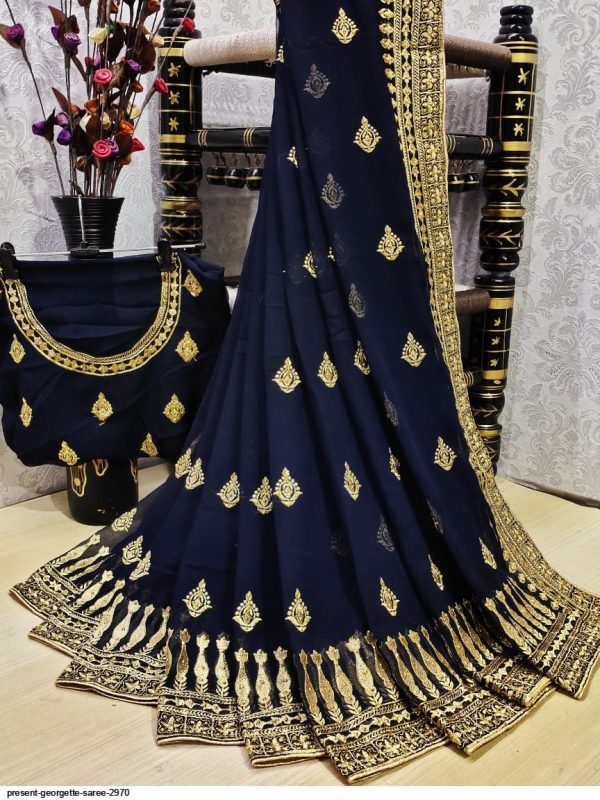 navy-blue-embroidered-saree