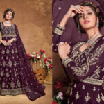 wine-net-anarkali-dress