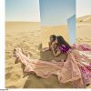 Royal Purple Peach Lehenga Choli - Image 2