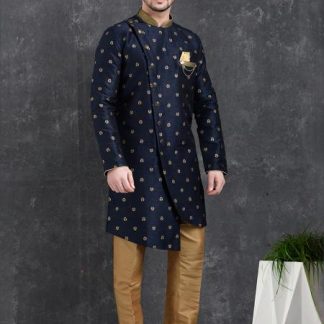 navy-blue-indo-western-sherwani-kurta