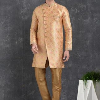 peach-indo-western
