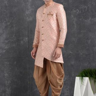 pink-Indowestern-sherwani-kurta