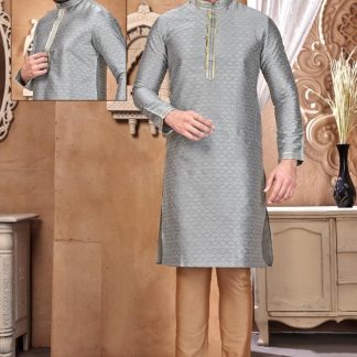 grey-silk-kurta-pajama