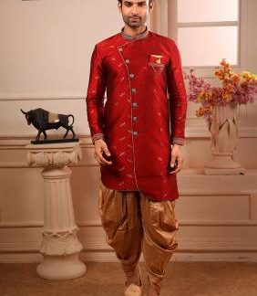 red-indo-western-sherwani