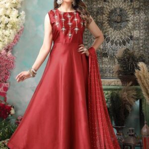 red-taffeta-silk-pakistani-suit