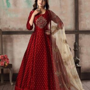 red-silk-pakistani-suit