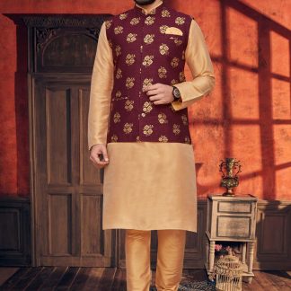 maroon-floral-modi-vest