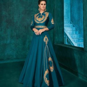 blue-embroidreed-gown