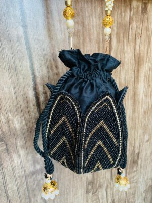 black-beaded-lotus-potli