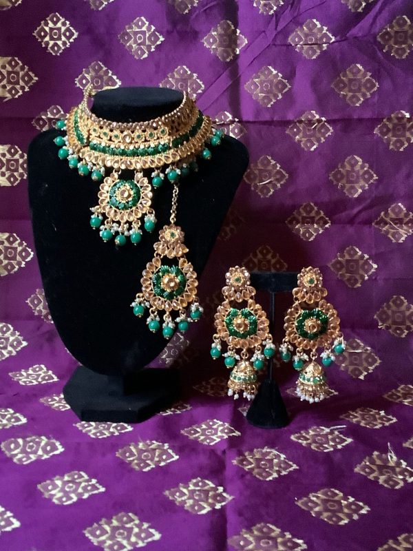 Green-Gold-Necklace-Set