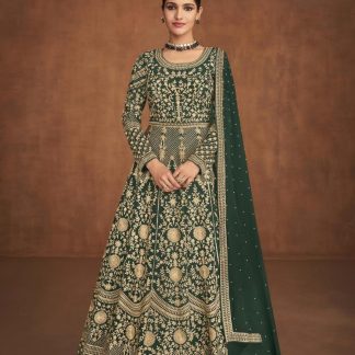 green-anarkali-dress