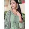 Pistachio Straight Cut Salwar Kameez - Image 4