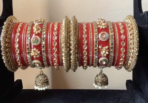red-bridal-bangle-set