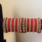 red-and-green-bangle-set