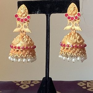 red-and-gold-jhumka