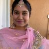 Pink Bahubali Earring Set with Mang Tikka - Image 2