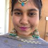 Turquoise Bahubali Earring Set - Image 2