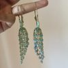 Mint Jhumka Layered Hoop Earrings - Image 2