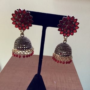 red-and-gold-jhumka