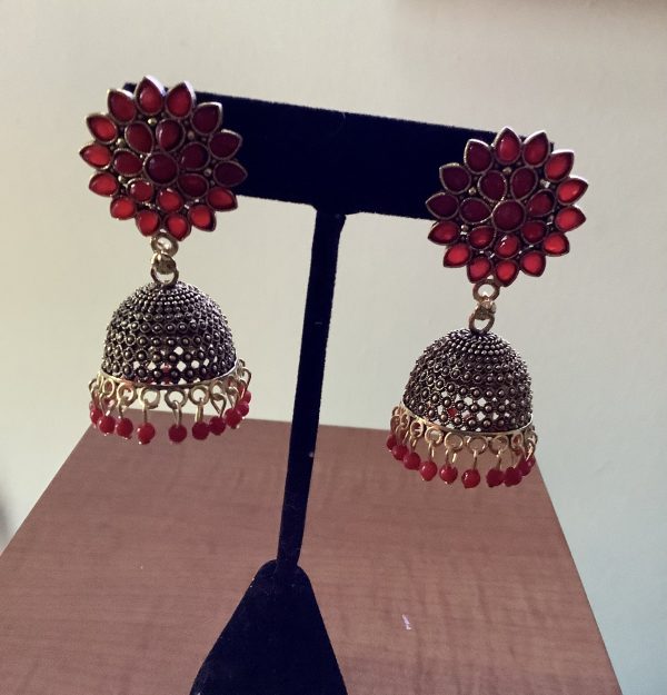 red-and-gold-jhumka
