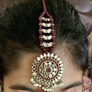 Burgundy-bahubali-earrings