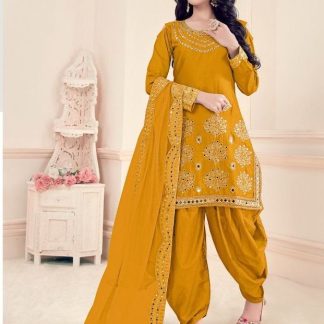 mustard-mirror-work-dhoti-style