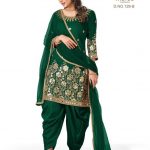 green-dhoti-mirror-work