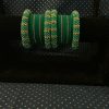 green-beaded-bangle-set