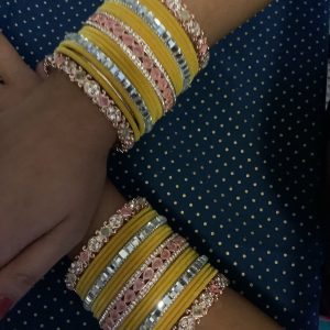 mustard-cz-bangle-set