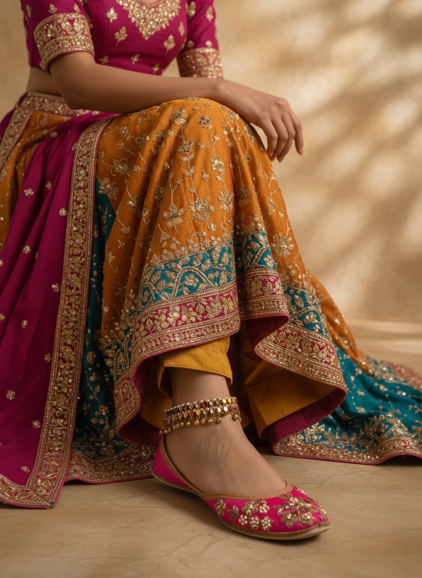 circular-multicolored-bell-anklet