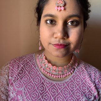 baby-pink-rose-gold-necklace-set