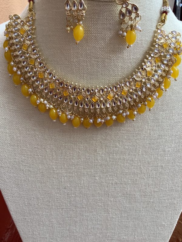 yellow-beaded